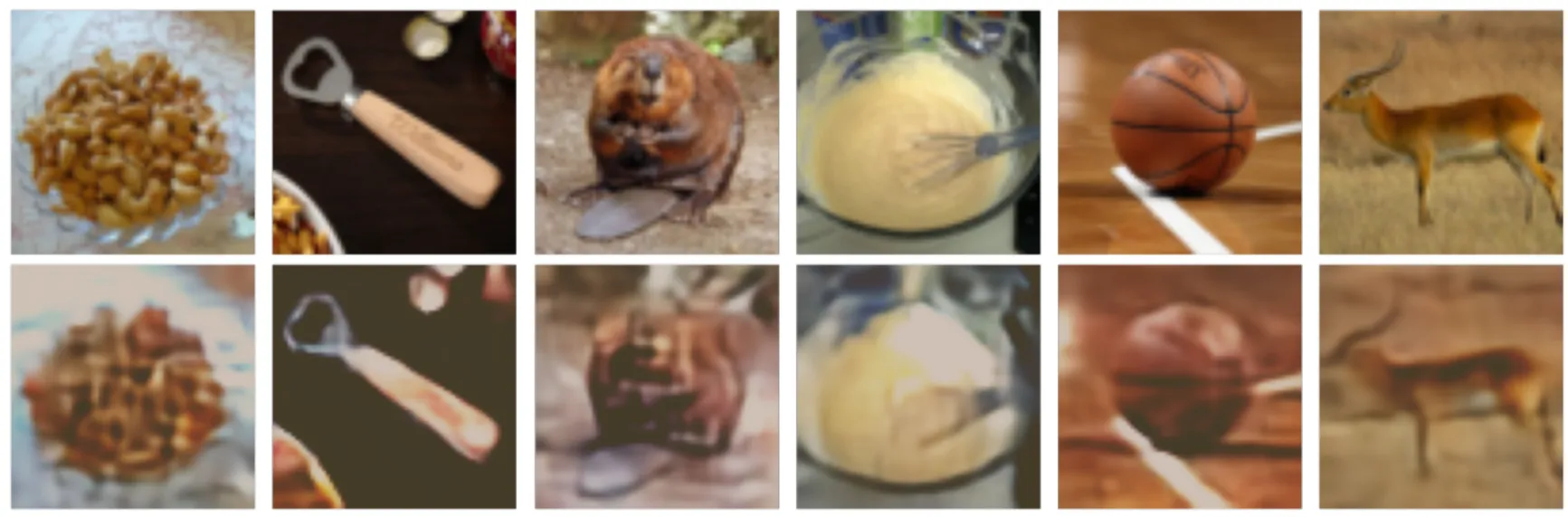 Original images and their autoencoder reconstructions